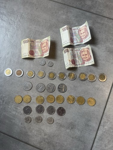 Lotto monete banconote - monete, e