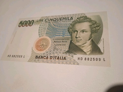 Vecchia banconota italiana - vecchia, da