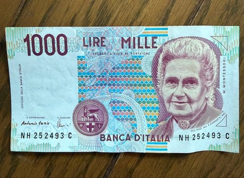 Vecchia banconota - banconota,