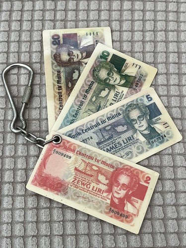 Vintage retro keyring plastic - retro.,