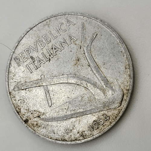Moneta lire italia 1954 - moneta,